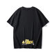 AAPE Trendy Brand Ape Pure Cotton New Affe Kopf Sommer vielseitig lose kurzärmelige Tarn-Cartoon-Buchstaben gedrucktes T-Shirt 723# White L.