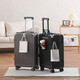 Yousheng Paul suitcase large capacity 28 trolley case travel case multifunctional password case large size 26 student boarding case 20 inch deep space gray 20 inch