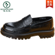 Peading de cuero hueco de carpintería para hombres en verano transpirable pedal de un pie Cabeza redonda sandalias de cuero informal de suela suave para hombres 2025 New Black Punfed 15257-00 Pedal de un pie 40 (este modelo es de una talla más grande)
