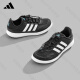 ADIDAS Adidas Trail Shoes Men's Shoes Women's Shoes 2025 Summer New Mesh Outdoor Wading Shoes Anti-Slip Sports Shoes Black/White JH9756 40