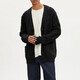 
CoaCH (COACH) [New autumn and winter style] Men's autumn and winter men's cardigan jacket men's versatile casual and versatile light luxury sweater Black CK738BLK M