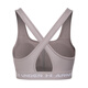 安德玛（UNDERARMOUR）女子UA Crossback运动内衣—中强度1361034 黎明灰粉009 M