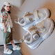 HUALIN FASHION Summer Children's Sandals for Boys and Girls Soft Sole Hole Shoes 2025 Beach Sneakers Black 27 Inner Length 17CM