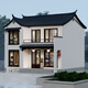 YL684 Rural selbst gebautes Haus mit einer zweistöckigen Villa im chinesischen Stil mit Terrassenentwurfszeichnungen. Custom Design Phased Bestellungen müssen den Kundendienst konsultieren