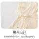 
Beileyi baby clothes summer pure cotton short-sleeved monk clothes thin A onesie, ha-shirt, crawling clothes pure cotton belly protection pajamas 6636 all wishes come true 66cm