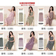 Bunte Edelsteine ​​koreanische Version Einfacher modaler Farbe Baumwolle Hosenträger Nachthemd Sommer lange Heimkleidung 160 (m) One Size 11304