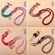 Zitai Mobiltelefon Lanyard Kleiderhalter Hals Crossbody Handgelenk Abnehmbare Einstellung Gurt Klettern Wandersport Outdoor-Kleiderbügel Anti-Verlust-Anhänger für Männer und Frauen Mobiltelefons Seil grün rosa lila