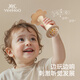 
YEEHOO Infant Hand Ringing Bell 0-1 Year Old Newborn Skills toys Sand Hammer Trying Baby Teeth Glue
