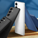 Milk Duck Adecuado para Samsung S25 Caja de teléfono móvil S25 Caja protectora Ultra-Dino Matte Matte Matte Concholla blanda de silicona translúcida para hombres y mujeres Samsung S25 [Deep Space Black]