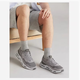 Clarks natürliche Serie Herrenschuhe Retro Trendy Dick-Soled High-Rise Daddy Schuhe Echtes Leder atmungsaktives lässige Turnschuhe grau 42