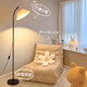 2025 Atmosphäre Wohnzimmer Stöbe Lampenbodendekoration 1n Lampe Nacht Lampe Brennstofffalten-Sofa Ins Lichtquelle 1396-Schwarz 5W-Ein-Single-Farbe warmes Licht