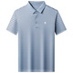 Sitio web oficial de Montagut Camiseta TT de manga corta Men 100 Contiene ropa de polo de solapa de rayas de Summer Sail de Sail de Mulberry Sild de mediana edad.