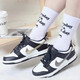 耐克（NIKE）Dunk Low GS大童黑白熊猫复古休闲滑板鞋 RJ CZ2496-001 38.5