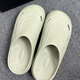 Adidas (adidas) Zehenschuhen Männerschuhe Frauenschuhe Sommer Neue Bobo-Sandalen Dicke ausgelöst Sandalen Leichte Freizeitschuhe Sportschuhe JR9274 Hellgrün/hell Zitronengelb 36.5