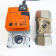 Bolimou Electric Ball Ventil Aktuator LR/NR/SR24A Zwei-Drei-Wander-Faden-Flansch-Ballventil R2040R6 R679AO [DN80 zur Einstellung]