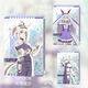 Dragon Racing Horse Girl Barji Reed Hair Cendrillon Marunshinsky Koji Hood Tamamo Cross Acrylique Flow Péripherie bidimensionnelle W3899 HEIR CHEALLELLE TROIS COULEUR BLANC 9 * 13 * 08CM / COULEUR Phantom Glitter + Sequelles