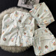 
Jingpufei cute puppy pajamas for women in summer cotton yarn three-piece home clothes Yunduo Cotton-J9901# Paradise puppy three-piece M [Suggestion 75-100Jin [Jin equals 0.5 kg]]