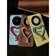 Tagi. <Happy> Metallhalterung Leder Love Mobile Handy Hülle iPhone mit vollem Inklusive Anti-Wear Happy Butter für iPhone 16 Pro Max