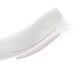 Pure white 500g heavy T-shirt pure cotton thick thread neckline short sleeve oversize fashion brand three-pin half sleeve 320g heavy short sleeve - red M Recommended 120-140Jin [Jin equals 0.5 kg]