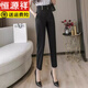 Hengyuanxiang Pantalones de traje caída para pantalones recortados para mujeres Otoño y verano 25 Versión coreana Nueva