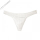 
Universal all-cotton stretch thong men's sexy pure cotton underwear sports men's running underwear markless sexy T-trousers White Red XL