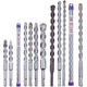 XMSJ Ciment Drill Buzzle Stone Shit Impact Fast Drift Bit Electric Hammer Drill Buzzle Drift Derreau Béton blanc 12350 mm