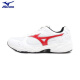 美津浓（MIZUNO）男女SCHOOL透气网面减震防滑复古休闲鞋跑步鞋 29KN13562白/红(偏大) 35 220