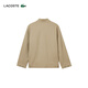 LACOSTE [MISMO MODELO DE WANG YIBO] Ropa para hombres de cocodrilo francés 25 Versión estándar de primavera y verano Jaqueta ejecutiva resistente al agua BH7027 CB8/Camel L (185) 54