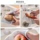 Pot de cuisson électrique Petite cuiseuse à riz cuiseurs à riz spécial Rague de fil de fil de cuisine Brosse de brosse Nettoyage de nettoyage au lieu de la boule de fil d'acier double face épaissie en argent filaire de cuisine rag