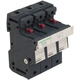 施耐德DF143C熔断器保险丝底座3极3P14X51mm50A690V 3P+N底座DF143NC 50A 14X51mm