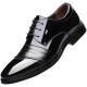 YRC Yierkang Zapatos de cuero para hombres en invierno Nuevo negocio ropa formal y versátiles zapatos de boda calientes casuales y atercioales 9928 Negro High-Ded 43