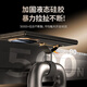 xoomz【隐形铰链腕带】适用华为mateXT手机壳翻盖保护套典藏版三折叠屏真皮支架智能视窗全包超薄男女款 【曜石黑】隐藏腕带 | 伸缩支架 | 肤感真皮