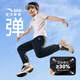 Anta children's pants for men and women's size and size children's clothing for 25 years in summer cool breathable thin sports trousers small ice pants mosquito-proof pants [cool woven] black/grey 7501-1 150 cm
