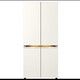 Toshiba Kühlschrankquerer mit hoher Kapazität voller Frische und Sterilisation Kühlschrank Hibiscus Apricot 651 Liter GR-RF687WI-PG1B6 GR-RF687WI-PG1B6 651 Liter