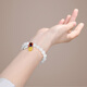 Phoenix Jewelry Natural Hetian Jade Bracelet Women's Jade Beads Jade Bracelet Bracelet Valentine's Day New Year's Gift for Girls