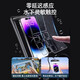Mobile phone waterproof bag touch screen swimming diving water takeaway rider sealed bag underwater storage bag 1 pack - black
