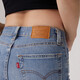 Торговый торговый центр Levi Ice Cool Series 25 Летняя Новая Женская 724 Слим Джинсы с высокой талией 18883 000 24 (28)