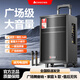 Chigo Chigo Square Dance Trolley Audio Wireless Bluetooth Outdoor High Power Speaker Wireless Microphone K-Song High Volume Subwoofer Home Super Large Volume Collection Treble Player 15-inch Combination Speaker Trolley Audio