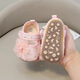 Mengyilan (Mengyilan) [Tienda] Zapatos de bebé de primavera y verano La suela suave de 0-1 años no se cae de tela de tela 6-12 meses zapatos de princesa de niña Protección de tendón de ternera suave de color amarillo claro de resistente de tendón suave 11 de longitud interna 12.0 cm aproximadamente 6-10 meses