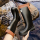 Sawang Deutsche Marke Extra-High-High-Röhrchen Regenstiefel für wasserdichte Wanderstiefel von Frauen für Männerfischer