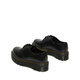 Martin (Dr.Martens) 1461 Quad Damen Herbst- und Winterschwamm Kuchen Pendeln Hochglänzende schwarze dicke Lederschuhe Single Schuhe Schwarz 37