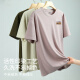 
Baleno T-shirt men's summer American retro casual trend versatile round neck top heavy waffle anti-wrinkle base short sleeves