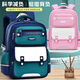 Dxyibaa 2025 Neue Kinderbeutel, Grundschule Jungen, Klasse 1, 2, 4, 6, Drucklogo kleines Rosa (DCTN)