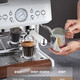 Baicui PE3899 dual boiler Italian full semi-automatic coffee machine household milk frothing machine grinding machine small machine