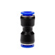 Conector rápido de tubo de aire XMSJ PNEUMÁTICO Recto a través de la junta de gas de plástico Conector rápido Connector de tornillo rápido Accesorios de conector rápido PG12610 Piezas