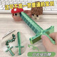 贾恩斯3D打印剑鞭可弯曲趣味新品变形宝剑解压伸缩变形锁扣宝剑创意玩具 伸缩宝剑，拉开尺寸26厘米 6色随机发