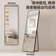 Quanpinwu-Dressing Spiegel Ganzkörper Spiegel bodenhörigem Spiegel Hanging Door Cloding Store Dressing Spiegel Wand Hanging Spiegel hängen integriert einfache nordische Stil eleganter weiß 150*40 [doppelte Verwendung von schräg und hängen]