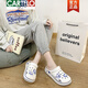 Cartelo Crocodile (Cartelo) Sensación del heces Zapatos para mujeres Sandalias de mochila gruesas de verano Aumento de altura sin deslizamiento 2025 Nuevas zapatillas para mujeres primavera y otoño 6231-2 gris 44 45