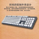 LOGITECH罗技K845机械键盘有线 布丁麻将水晶白 高颜值办公 电竞游戏 红轴 冰雪王国 PBT 青轴