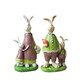
Creative old cute rabbit resin crafts desktop cafe shop living room home decoration ornaments A7-15920